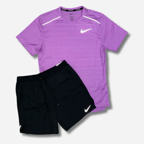 Ensemble running Violet/Noir